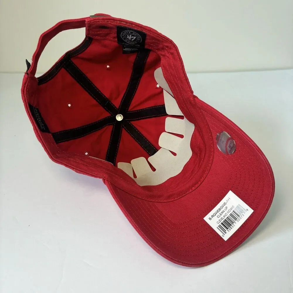 Cleveland Guardians MLB New Era Team Classic ALT 39THIRTY‎ Flex Hat Cap Red NWT - Picture 8 of 10